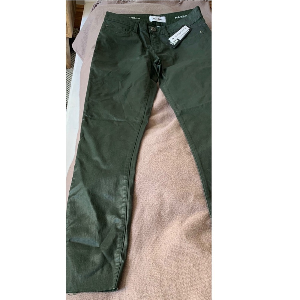 DL1961 Green Wax Jeans